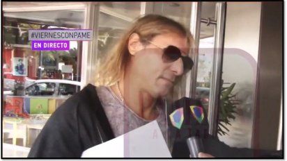 Violento y separado: Caniggia terminó agrediendo a un cronista; mirá el video