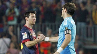 ¡Se despide! El mensaje de Messi a Iker Casillas ¡Se despide! El mensaje de Messi a Iker Casillas