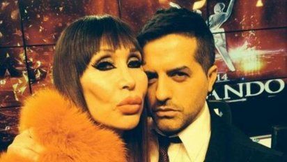 Ángel de Brito mandó al frente a Moria Casán