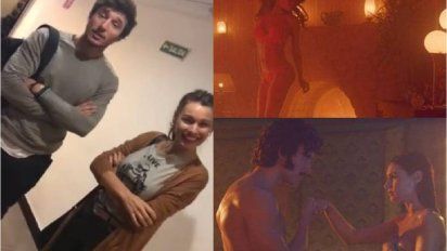 Pampita y Pico Mónaco dieron una nota y él está sacado con sus escenas hot en el cine