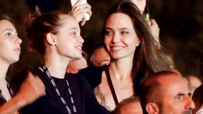 Angelina Jolie y el momento rockero con su hija Shiloh