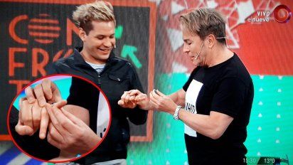 Guido Süller y Tomasito de nuevo juntos: se reconciliaron y hubo pedido de casamiento al aire