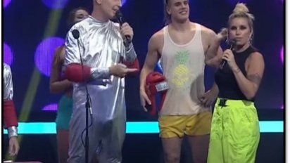 La tararira de Marley: ayer se puso uno de los trajes de su programa y se vio algo tremendo