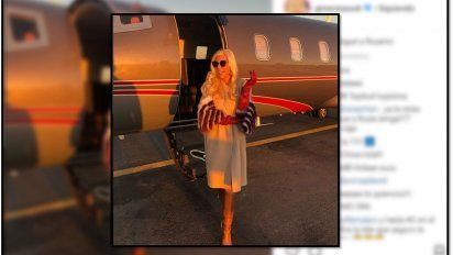 Susana viajó a Rosario y sigue viaje a Rusia para ver el Mundial