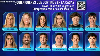 Así quedó la placa de doble eliminación de 'Gran Hermano': 12 participantes nominados con voto positivo