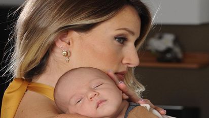 Mica Viciconte contó un importante detalle de la crianza de Luca Cubero