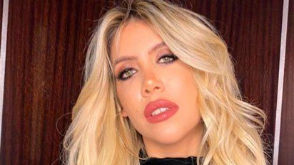 Escándalo: Wanda Nara está recién mudada y sin ropa