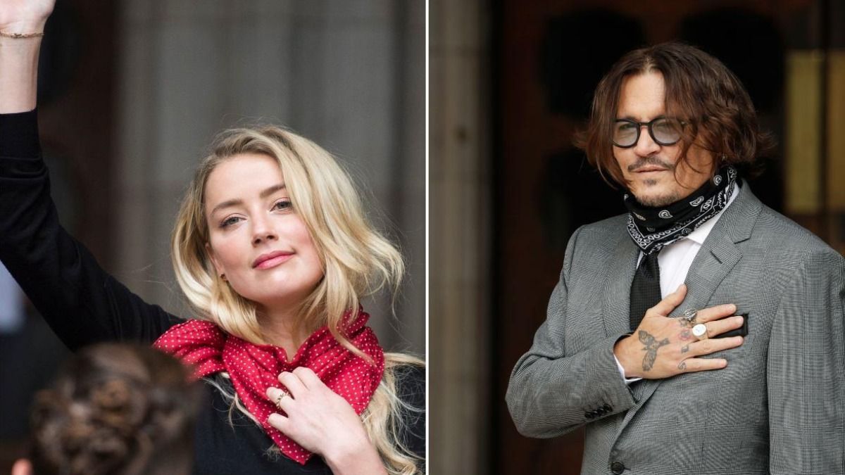 Amber Heard y Johnny Depp se separaron hace tres años 