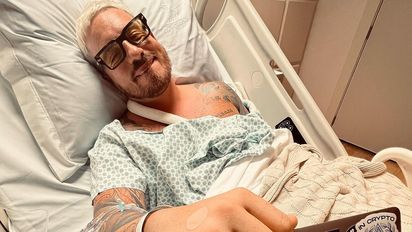 Fede Bal lleno de emociones, antes de su operación