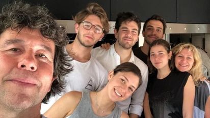 Ariel Rodríguez Palacios mostró la comida que le prepararon sus hijos