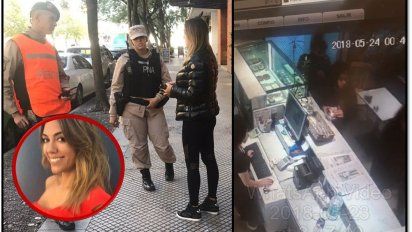 Mecheras en Puerto Madero robaron a Floppy Tesouro: los videos del terrible momento