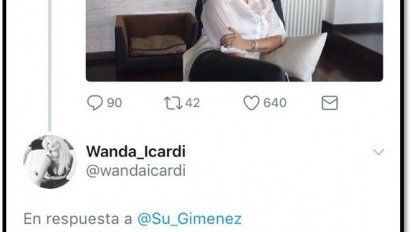 Susana publicó una foto que Wanda Nara no quería; y ella se lo reprochó en Twitter