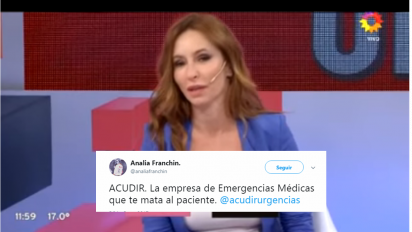 Analía Franchín denuncia mala praxis por la muerte de su padre: 