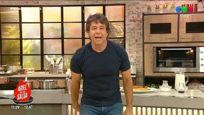 Ariel Rodríguez Palacios compartió parte del tras cámaras de su programa en Telefe