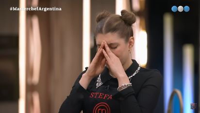 El llanto de Estefanía en 'MasterChef Argentina' que conmovió a Lizy Tagliani