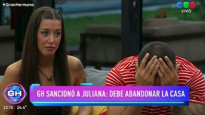 Expulsaron a Juliana de 