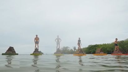 Reto de inmunidad en 'Survivor Argentina': así fue la difícil prueba del triángulo