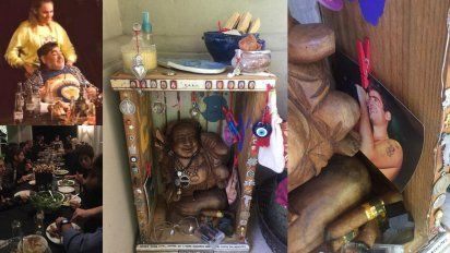 Las fotos íntimas del festejo de cumpleaños de Diego Maradona