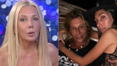 Mariana Nannis durísima con Claudio Caniggia porque no asistió a la despedida de Diego Maradona
