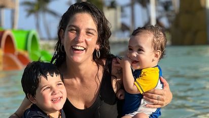 El cruce de Juana Repetto con una seguidora que criticó la crianza de sus hijos