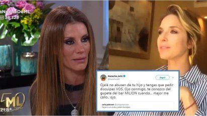 Natacha respondió a Carla Peterson, que se indignó por su presencia en lo de Mirtha: 