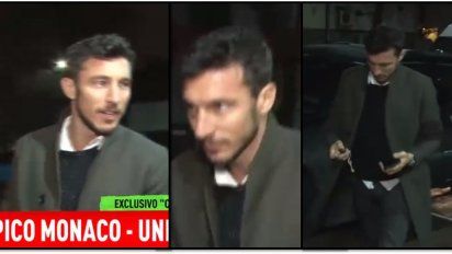 Pico Mónaco apareció en la tele después de escaparse de los medios: ¿qué dijo de su separación con Pampita ?