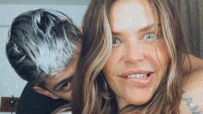 Nazarena Vélez emocionada después de conocer a la novia del Chyno Agostini