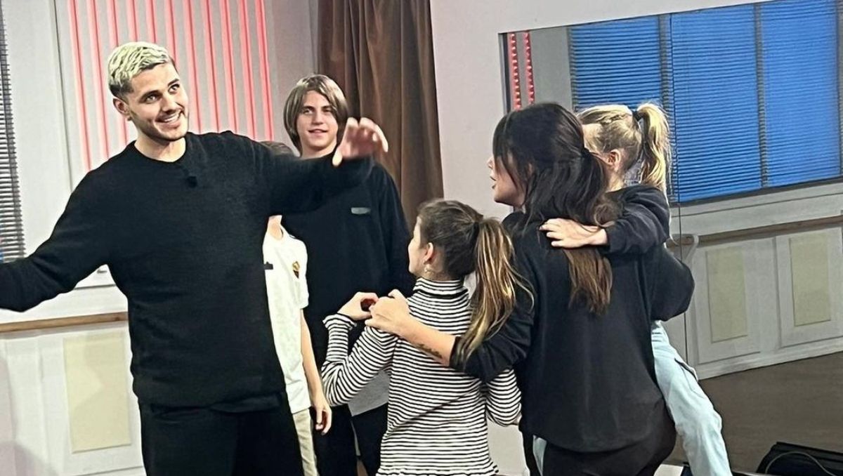 Wanda se reencontró con sus hijos y mostró cómo quedó su cara luego del accidente