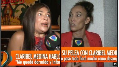 Después del enfrentamiento hablaron Claribel Medina y Ernestina Pais: ¿Qué pasó?