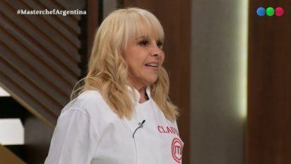 Claudia Villafañe volvió a Masterchef Celebrity y acorraló a Andrea Rincón