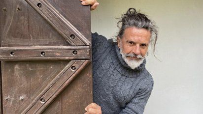 El actor Osvaldo Laport estuvo en Los Mammones 