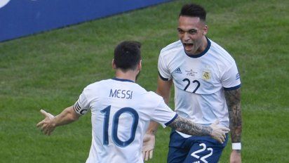 Lautaro Martínez sobre Lionel Messi: 