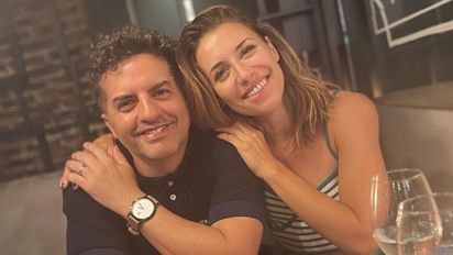 El reencuentro entre Ángel de Brito y Mariana Brey