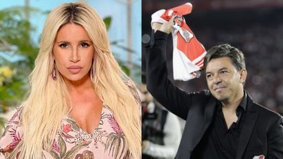 Florencia Peña le hizo una inesperada propuesta a Marcelo Gallardo