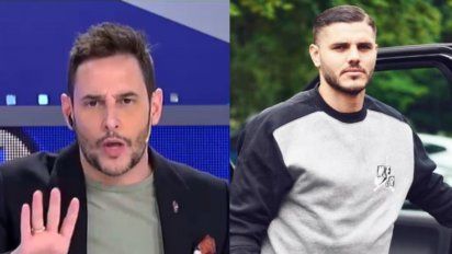 Rodrigo Lussich durísimo con Mauro Icardi: 