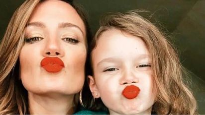 Georgina Barbarossa compartió el debut de Olivia Alfonso en el escenario