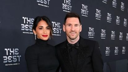 ¡Elegantes! Así lucieron Antonela Roccuzzo y Lionel Messi en los Premios The Best 