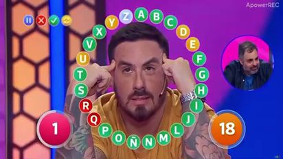 Fede Bal cometió un imperdonable error en Pasapalabra