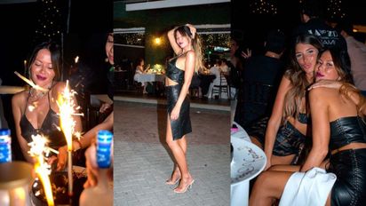 Karina Jelinek festejó su cumpleaños en Miami junto a Flor Parise