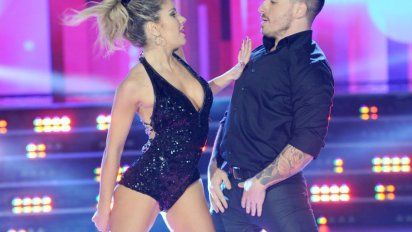 A un rato de hacer la foto del Bailando, se separaron Fede Bal y Laurita: les encanta