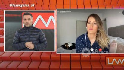 La rara reacción de Mica Viciconte después de que Ángel De Brito la enfrentara en LAM ¿se quiso zafar? 