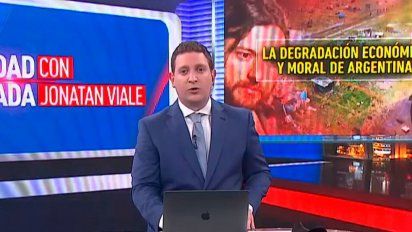 Jonatan Viale furioso con su producción por cortarle una entrevista en vivo