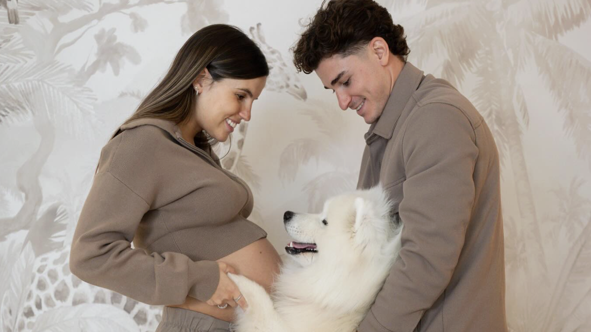 Julián Álvarez y Emilia Ferrero se convirtieron en padres: la primera foto de Amadeo