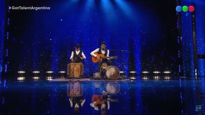 Padre e hijo conmovieron en 'Got Talent Argentina'