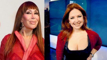 Finalmente, antes que con Mirtha, Andrea del Boca estará con Moria Casán