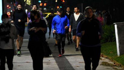 Una multitud salió a correr por Buenos Aires 