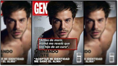 Impactante confesión de Fernando Dente: ''Mi mamá antes de morir me reveló que soy hijo de un cura''