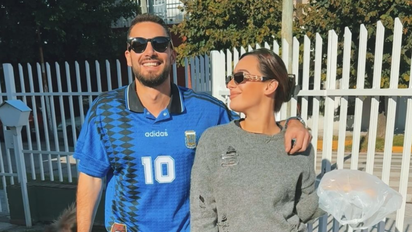 Así fue el primer almuerzo familiar de Flor Jazmín Peña con los nonos de Nico Occhiato