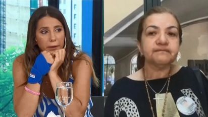 Cinthia Fernández se quebró al escuchar a la madre de Fernando Báez Sosa