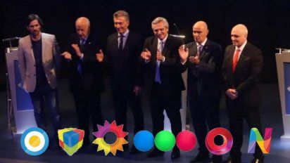 El rating del debate presidencial: cómo les fue a los canales de aire